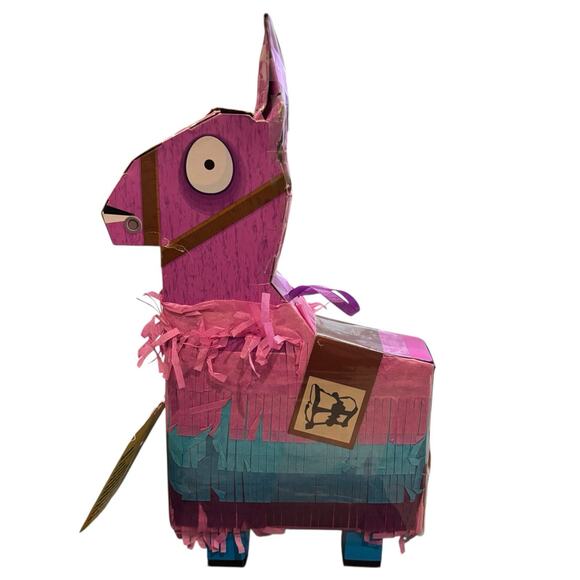 Fortnite Loot Llama Drama Purple Blue Pinata 23 Pieces Rust Lord & Legendary** - Picture 2 of 7
